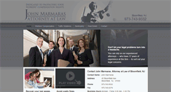 Desktop Screenshot of marmaraslaw.com