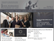 Tablet Screenshot of marmaraslaw.com